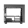 Korpusas CHIEFTEK CI-03B-OP Cube juodas – Micro ATX/Mini-ITX, 2x3.5 colio + 2x2.5 colio, 1x200 mm priekinis ventiliatorius