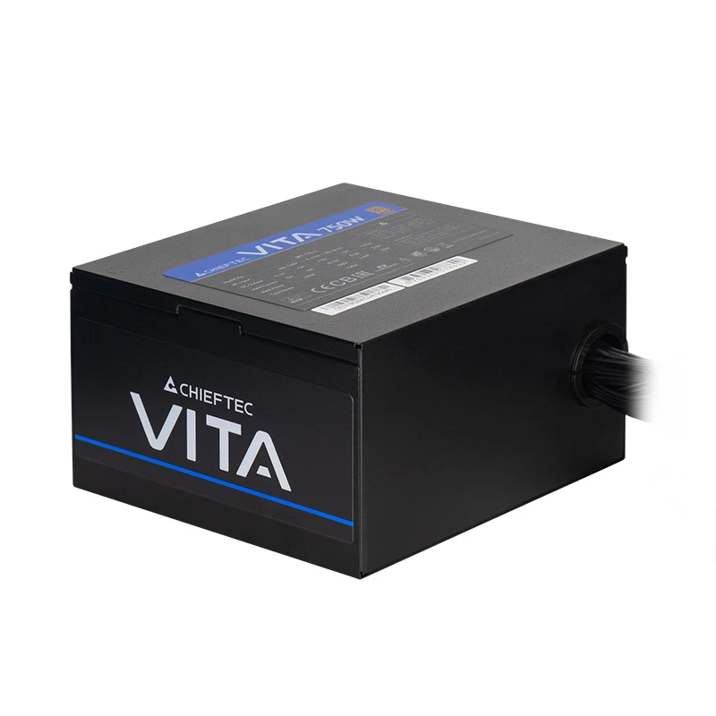Maitinimo blokas CHIEFTEC BPX-650-S 650 W, 24 kaiščių ATX, 80 PLUS Bronze, juodas