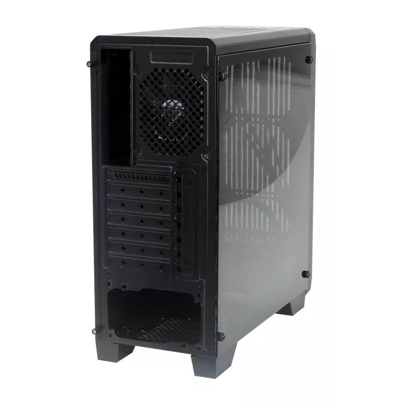 Zalman S2 Midi Tower korpusas - juodas su langu