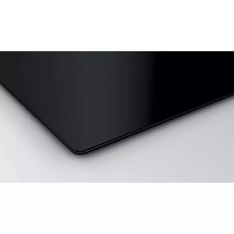 Indukcinė kaitlentė Bosch Serie 4 PUE611BB5D, 4 zonų, be rėmo, juoda, 59,2×52,2 cm, stiklo keramika, liečiamas valdymas