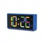 Skaitmeninis žadintuvas Hama Ibiza Blue LCD baterija USB 150x34x73 mm