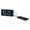 Skaitmeninis žadintuvas Hama Ibiza Blue LCD baterija USB 150x34x73 mm