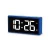 Skaitmeninis žadintuvas Hama Ibiza Blue LCD baterija USB 150x34x73 mm