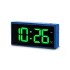 Skaitmeninis žadintuvas Hama Ibiza Blue LCD baterija USB 150x34x73 mm