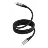 USB C į USB C duomenų laidas ADATA CACCU3-100W-100AN-BK — USB 3.2 Gen 2 (10 Gbit/s), 1 m, Juodas