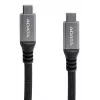 USB C į USB C duomenų laidas ADATA CACCU3-100W-100AN-BK — USB 3.2 Gen 2 (10 Gbit/s), 1 m, Juodas