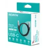 USB C į USB C duomenų laidas ADATA CACCU3-100W-100AN-BK — USB 3.2 Gen 2 (10 Gbit/s), 1 m, Juodas