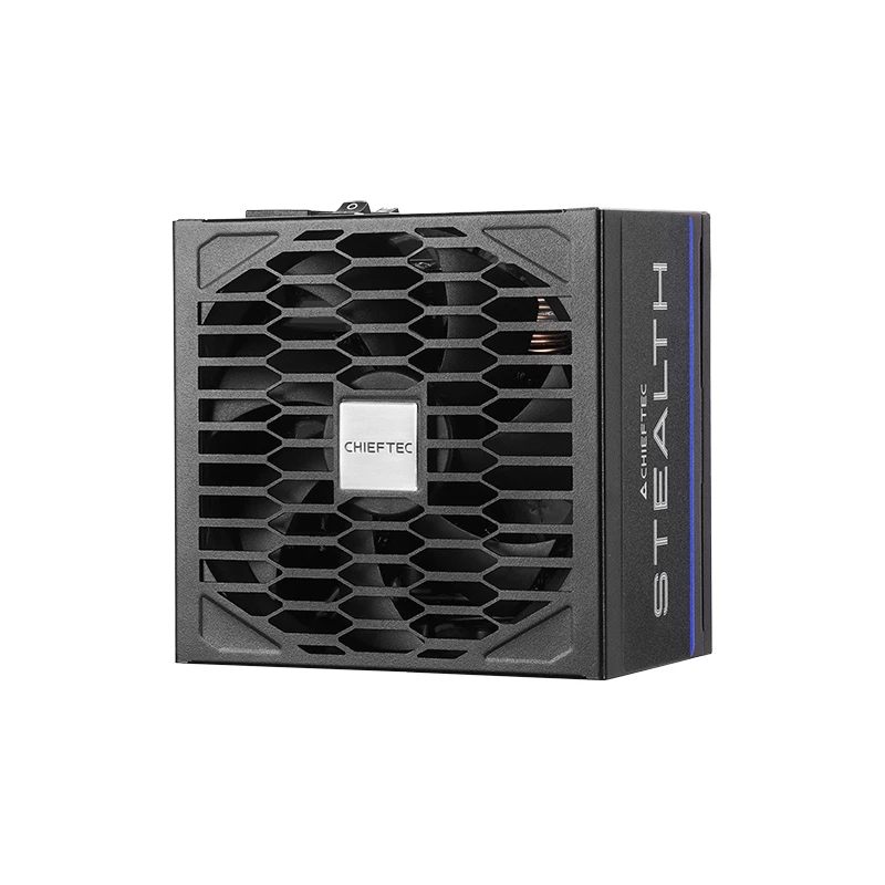 Maitinimo blokas CHIEFTEC Stealth Vega M SPX-1000-FC 1000W 24-pin ATX 80 PLUS Platinum, 135 mm ventiliatorius, Juodas