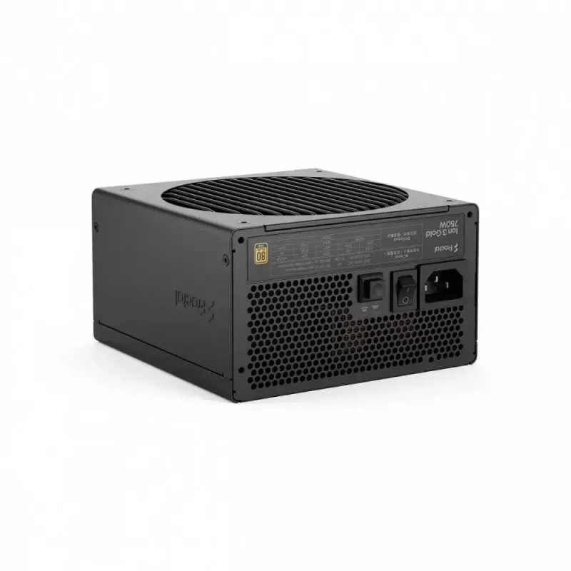 Maitinimo blokas Fractal Design FDE Ion 3 GOLD 750W 80+ GOLD Juodas, modulinis ATX, 750W galia