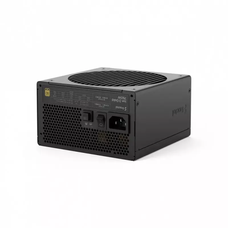 Maitinimo blokas Fractal Design FDE Ion 3 GOLD 750W 80+ GOLD Juodas, modulinis ATX, 750W galia