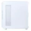 Korpusas ZALMAN i3 NEO ARGB V2 WHITE Midi Tower, grūdintas stiklas, 3x120 mm priekiniai ventiliatoriai, palaiko ATX/Mini-ITX