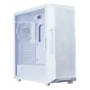 Korpusas ZALMAN i3 NEO ARGB V2 WHITE Midi Tower, grūdintas stiklas, 3x120 mm priekiniai ventiliatoriai, palaiko ATX/Mini-ITX