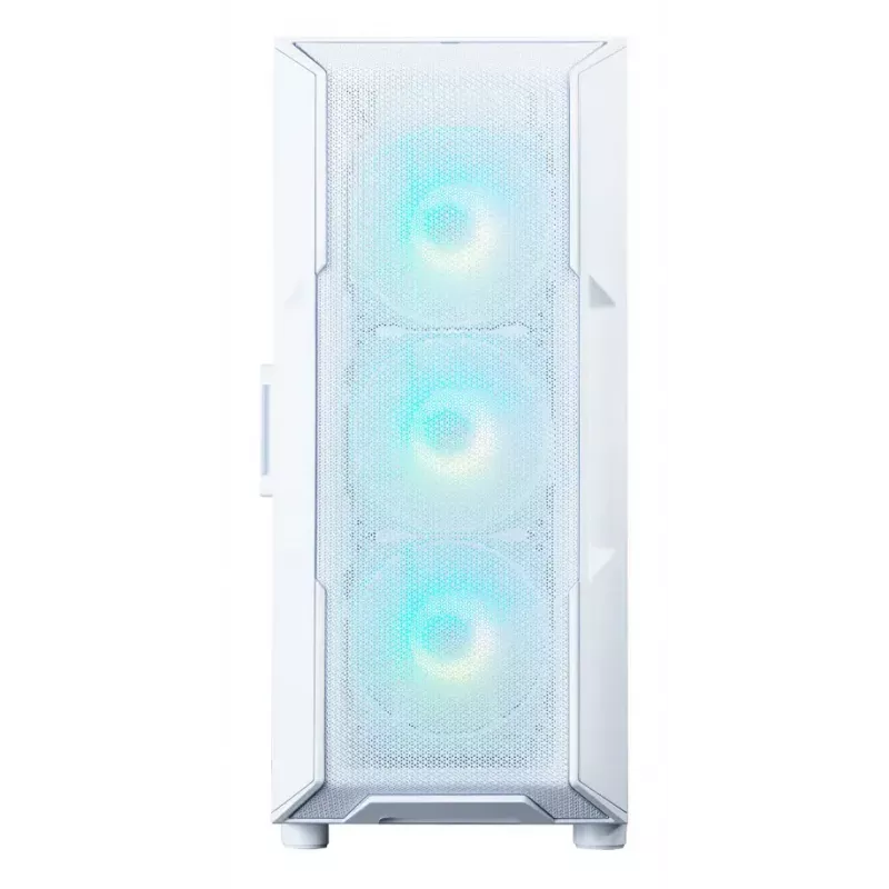 Korpusas ZALMAN i3 NEO ARGB V2 WHITE Midi Tower, grūdintas stiklas, 3x120 mm priekiniai ventiliatoriai, palaiko ATX/Mini-ITX