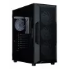 ZALMAN I3 NEO V2 vidutinis bokštinis kompiuterio korpusas, juodas, 4 RGB ventiliatoriai, ATX/microATX palaikymas