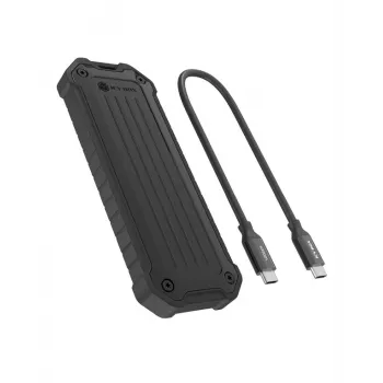 Priedas: icybox IB-1827MCP-C31 M.2 NVMe ir SATA dviejų lizdų adapteris