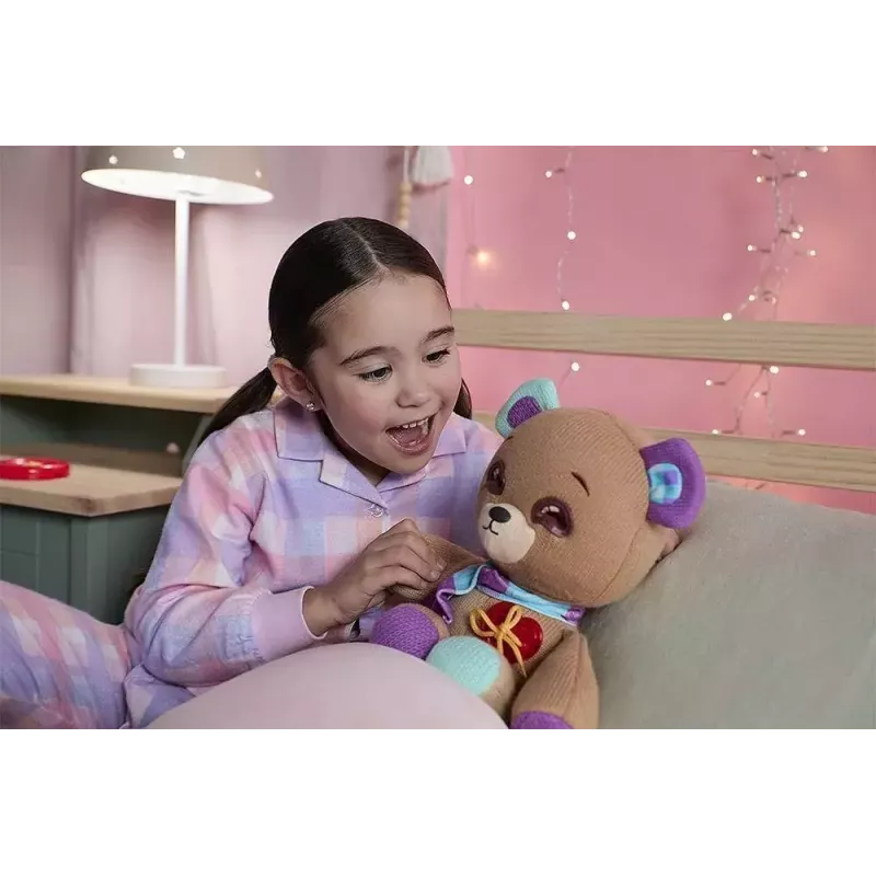 Interaktyvus minkštas žaislas Cobi Thready Bear – judesiu ir lietimu reaguojantis meškiukas