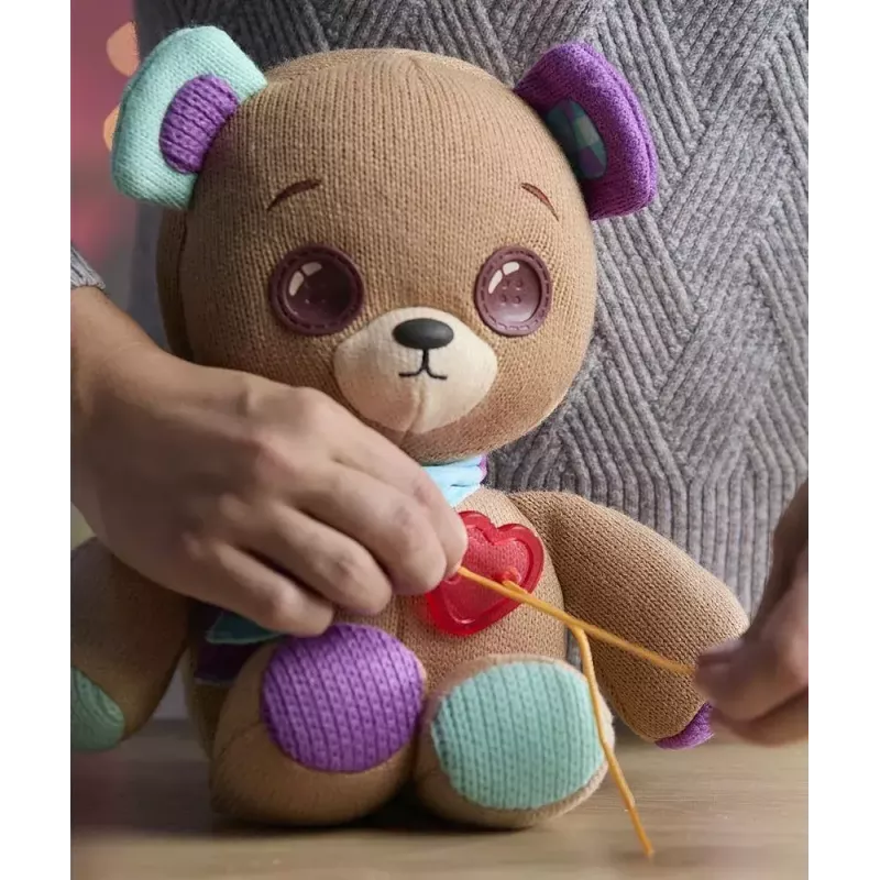 Interaktyvus minkštas žaislas Cobi Thready Bear – judesiu ir lietimu reaguojantis meškiukas