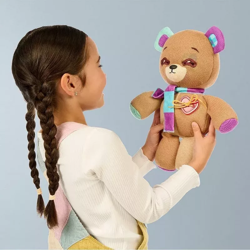 Interaktyvus minkštas žaislas Cobi Thready Bear – judesiu ir lietimu reaguojantis meškiukas