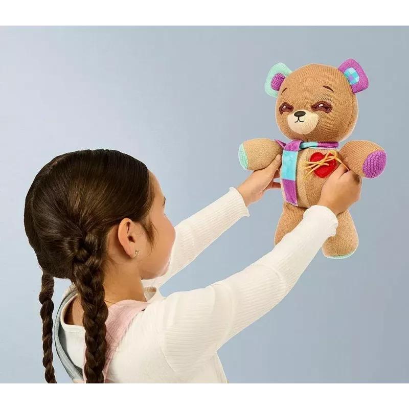 Interaktyvus minkštas žaislas Cobi Thready Bear – judesiu ir lietimu reaguojantis meškiukas
