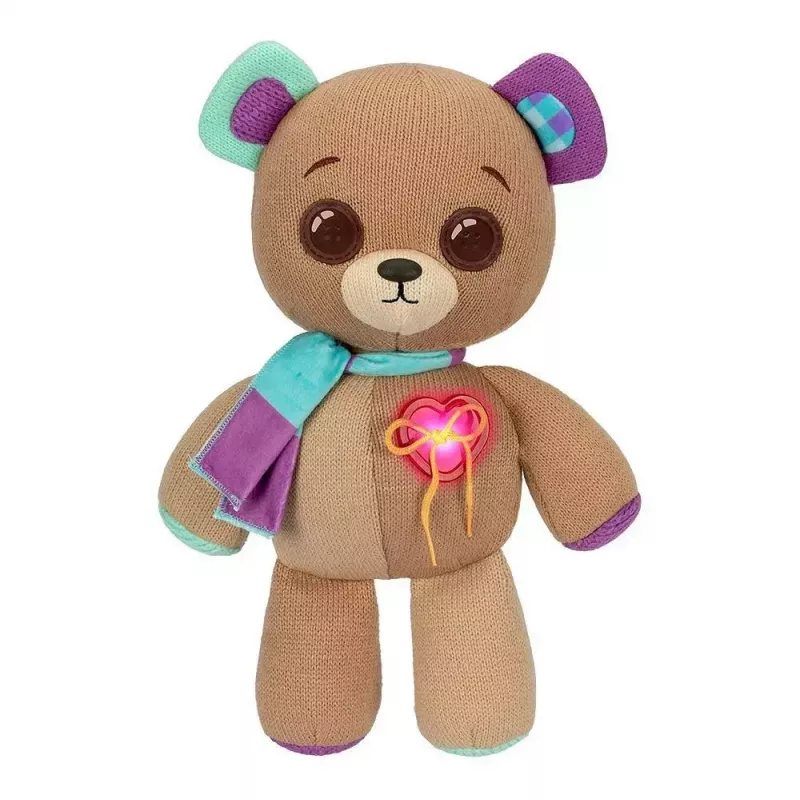 Interaktyvus minkštas žaislas Cobi Thready Bear – judesiu ir lietimu reaguojantis meškiukas