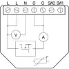Shelly Wave Dimmer EU LR išmanusis reguliatorius – 2 kanalai, be nulinio laido, 220–240V, LED iki 150W, kaitrinės iki 200W, 864–868.4 MHz