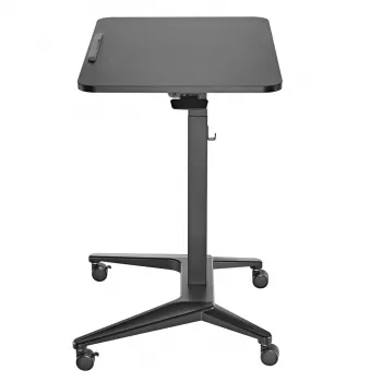Nešiojamas staliukas nešiojamam kompiuteriui MACLEAN MC-453B su pneumatiniu aukščio reguliavimu, maks. aukštis 109 cm, 8 kg talpa