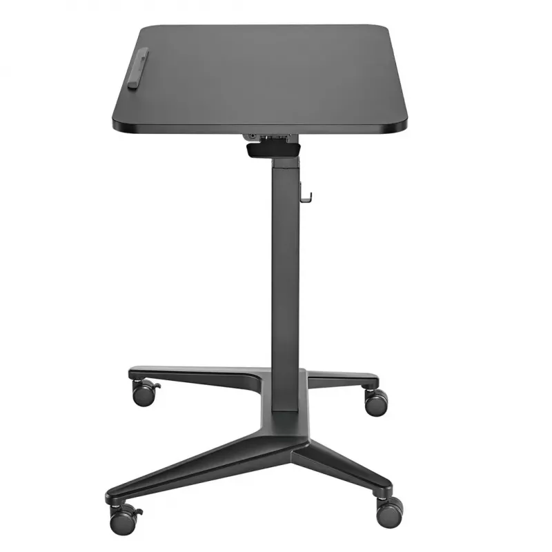 Nešiojamas staliukas nešiojamam kompiuteriui MACLEAN MC-453B su pneumatiniu aukščio reguliavimu, maks. aukštis 109 cm, 8 kg talpa