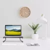 Stovas monitoriui MACLEAN MC-948, 13–32 colių ekranams, reguliuojamas aukštis ir kampas, juodas, 370×235×100 mm, iki 20 kg