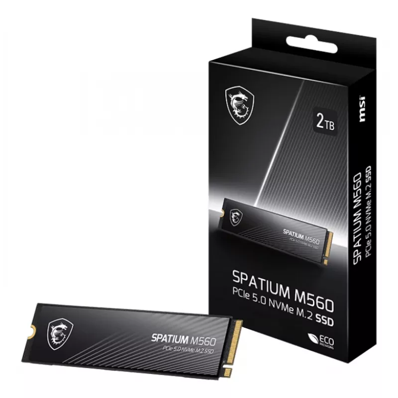 MSI Spatium M560 PCIE 5.0 NVME M.2 1TB