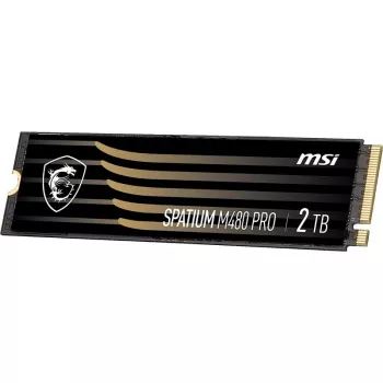 MSI Spatium M480 PRO PCIE 4.0 NVME M.2 2TB vidinis kietasis diskas
