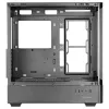 Korpusas PC Tacens Mars Gaming MCLCDPRO Midi Tower – Juodas, IPS 7,2 colio ekranas, maitinimo šaltinis apačioje, ATX/Micro‑ATX/Mini‑ITX
