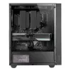 PC korpusas TACENS Mars Gaming MC-PMAX Midi Tower – ATX/Micro-ATX/Mini-ITX, 3x120mm priekyje, 1x120mm gale, 2x3,5 colio ir 2x2,5 colio vietos, juodas