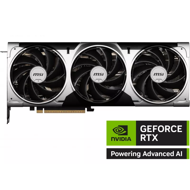 Vaizdo plokštė MSI GeForce RTX 5080 16 GB GDDR7, PCIe 5.0, 256 bitų, 303×121×49 mm, 360 W
