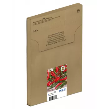Originalių rašalo kasečių rinkinys Epson 503 EasyMail – 4 vnt., standartinė talpa: juoda 4,6 ml, ciangelsvina/magenta/geltona po 3,3 ml