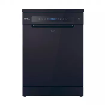 Laisvai pastatoma indaplovė CANDY CF 5C6F0B – 15 komplektų, 46 dB, pilnas dydis (60 cm), juoda