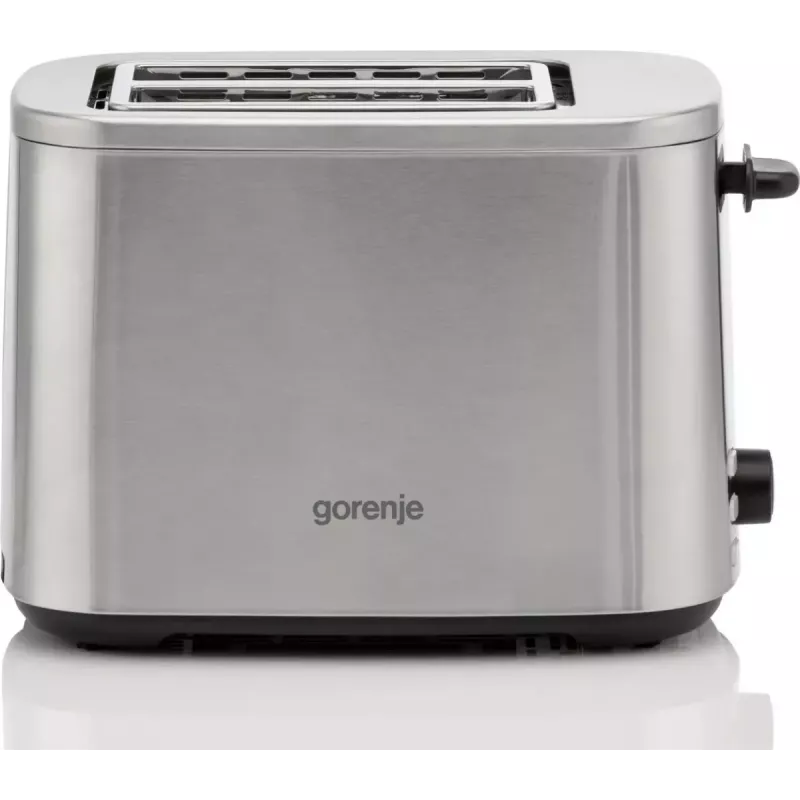 Skrudintuvas Gorenje T800DS — 2 lizdų nerūdijančio plieno modelis, kompaktiškas namams