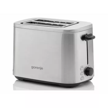 Skrudintuvas Gorenje T800DS — 2 lizdų nerūdijančio plieno modelis, kompaktiškas namams