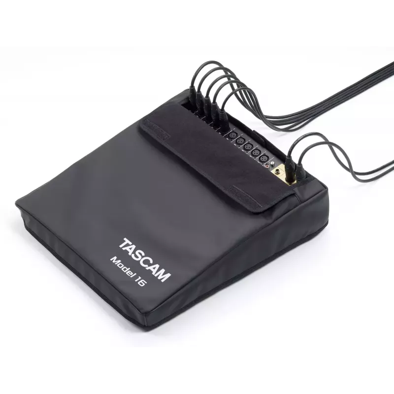 Audio maišytuvas Tascam MODEL 16 – 16 kanalų, 24 bitų DSP, 44,1/48 kHz, Bluetooth 5.0, USB B tipo, SD kortelių skaitytuvas