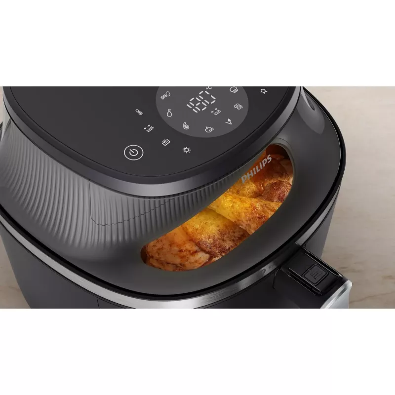 Kepimo krosnelė Philips 3000 serijos NA342/00 — 7,2 L, 2000 W, 16 programų, jutiklinis valdymas, Juoda Auksinė