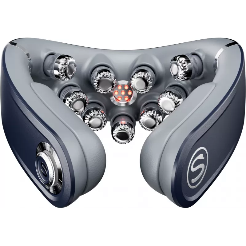 Masažinis prietaisas SKG G7-Pro-Fold Blue – kombinuotas, suspaudimo, minkymo ir vibracijos masažas