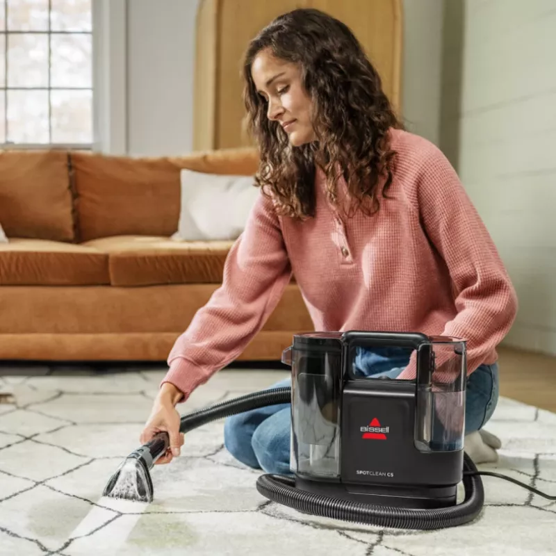 Bissell SpotClean C5 Pro nešiojamas kilimų valiklis, gilus valymas, juodas