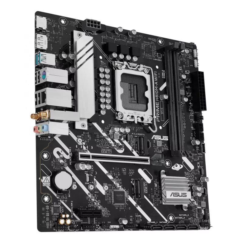 ASUS PRIME H810M-A WIFI Intel H810 LGA 1851 (Socket V1) micro ATX pagrindinė plokštė