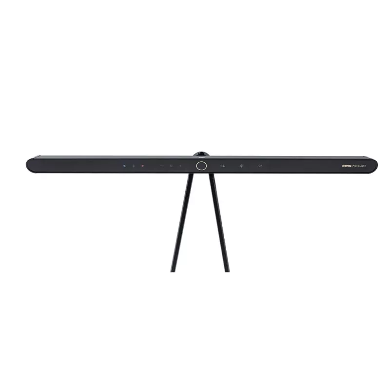 Monitorinė lemputė BenQ PianoLight R juoda – 1070 lm, USB maitinimas, 120×367×628 mm