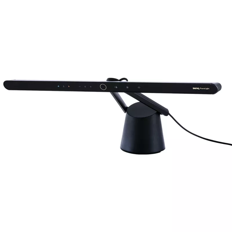 Monitorinė lemputė BenQ PianoLight R juoda – 1070 lm, USB maitinimas, 120×367×628 mm