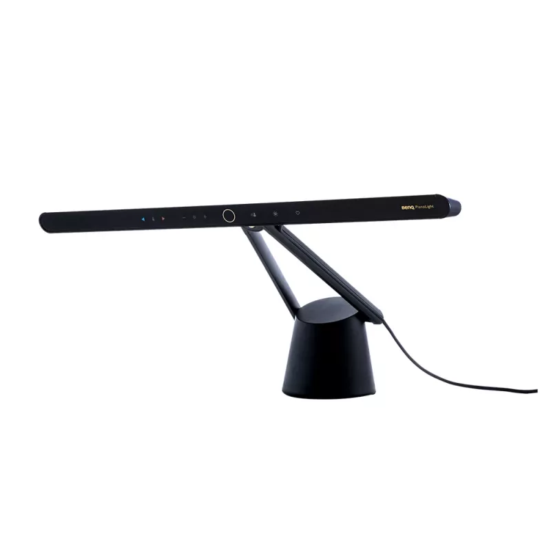 Monitorinė lemputė BenQ PianoLight R juoda – 1070 lm, USB maitinimas, 120×367×628 mm