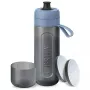 Filtravimo butelis BRITA Active 600 ml Pastelinė mėlyna su 2 MicroDisc filtrais, plastikas, be BPA, 233 mm
