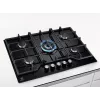 Įmontuojama dujinė kaitlentė Electrolux KGG75362K, juoda, 75 cm, 5 zonos