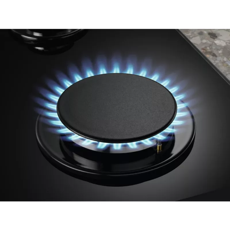Įmontuojama dujinė kaitlentė Electrolux KGG6426K, juoda, 56 cm, 4 zonos
