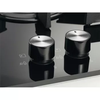 Įmontuojama dujinė kaitlentė Electrolux EGC3322NVK juoda, 2 zonos