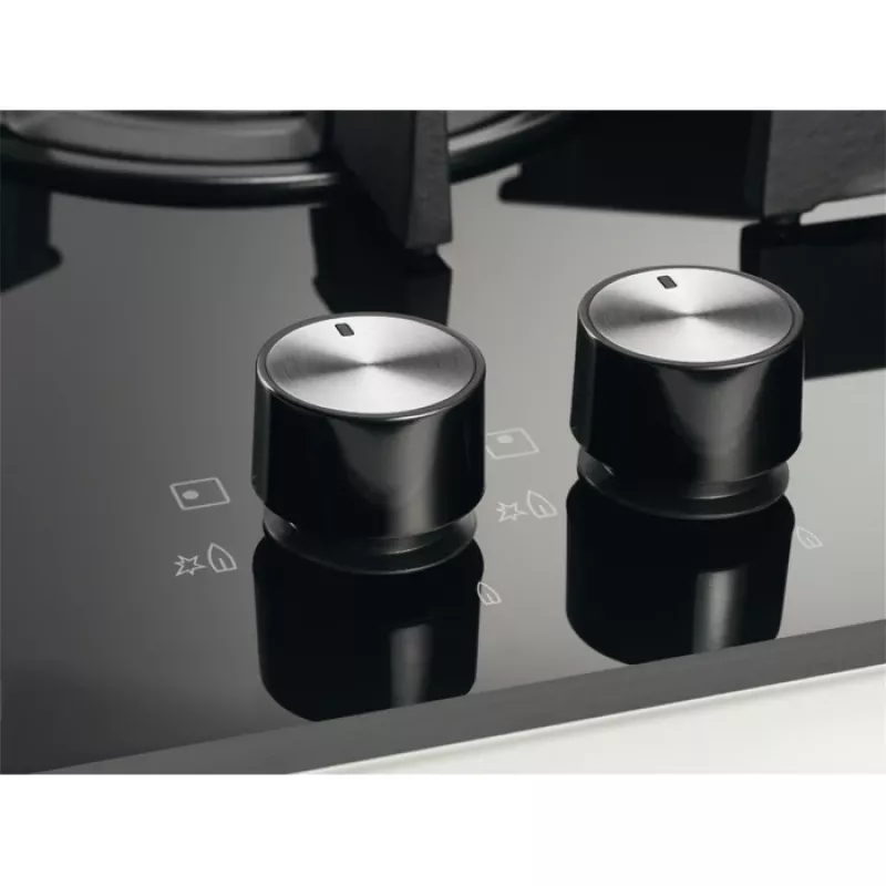 Įmontuojama dujinė kaitlentė Electrolux EGC3322NVK juoda, 2 zonos